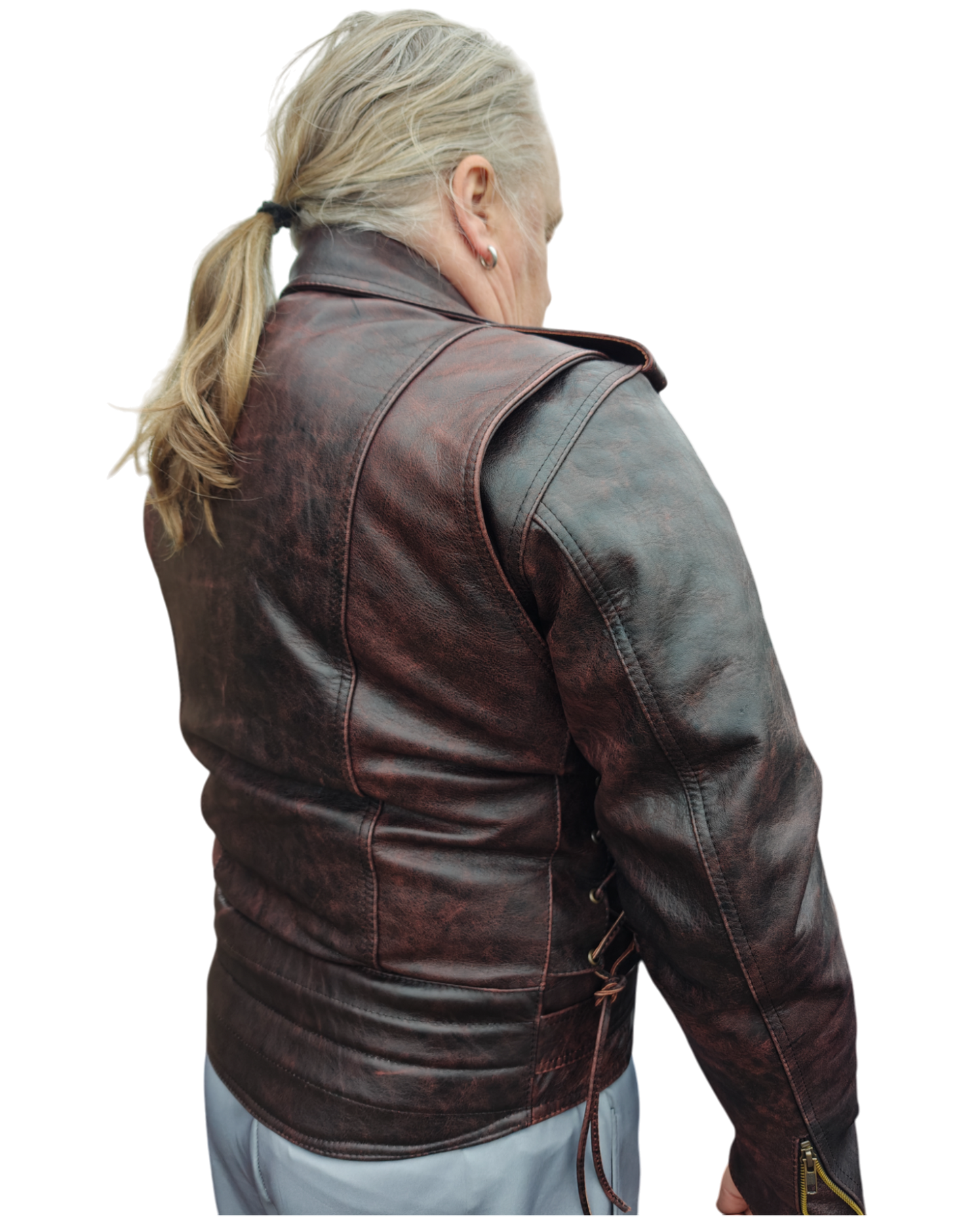 Ledmar MOTORCYCLE JACKET k02 – Perinteinen Nahkarotsi