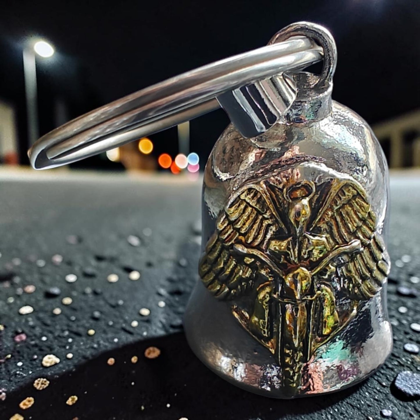 Nahkajaakko GREMLIN BELL  viikinkikallo