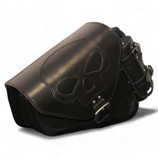 Ledmar SPORTSTER SWING BAG SKULL ts306 full black